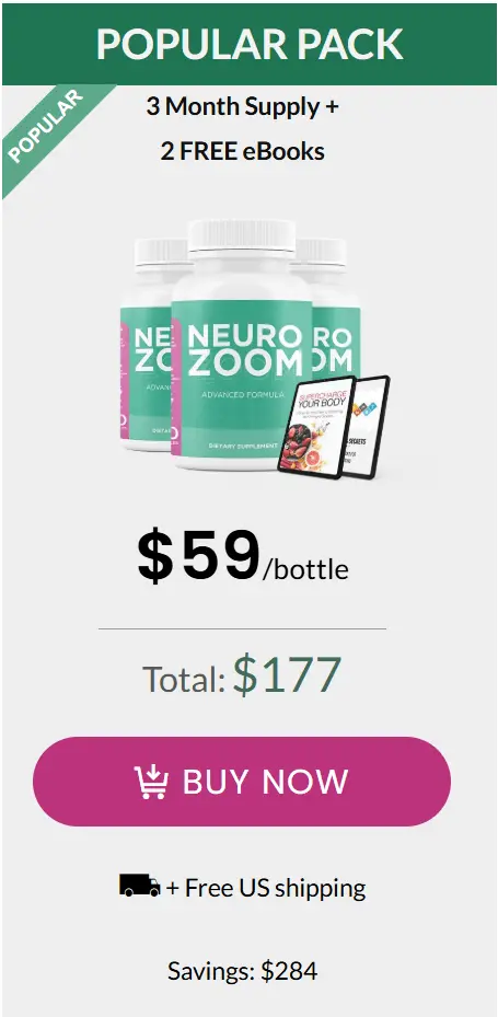 Neurozoom Buy 3 Bottle